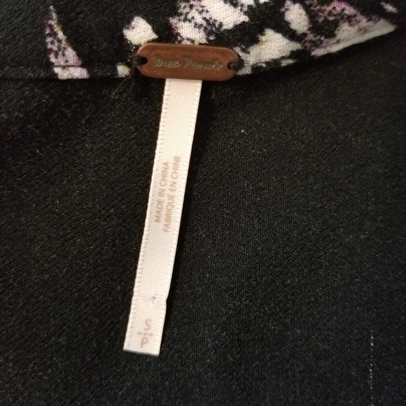 FREE PEOPLE Field of Butterflies Tunic Dress Top, sz Sm - Picture 12 of 13